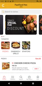 Restro App - Fastfood Hut screenshot 1