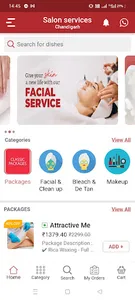 Salon services screenshot 1