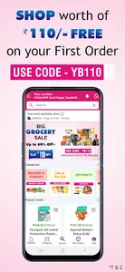 YASHODA BASKET- Grocery & Milk screenshot 1