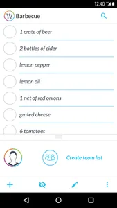 Shopping List screenshot 0