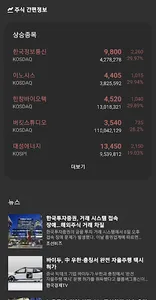 주식 간편정보 - 주식시장 정보를 간략히 확인 screenshot 2