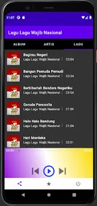 Lagu Wajib Nasional Indonesia screenshot 2