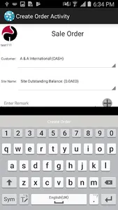 Vansales screenshot 1
