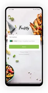 Foodify Zambia screenshot 1