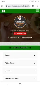 Varandas Restaurante screenshot 1