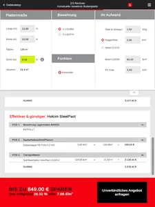Fundamentrechner screenshot 6