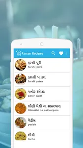 Gujarati Farsan recipes screenshot 3