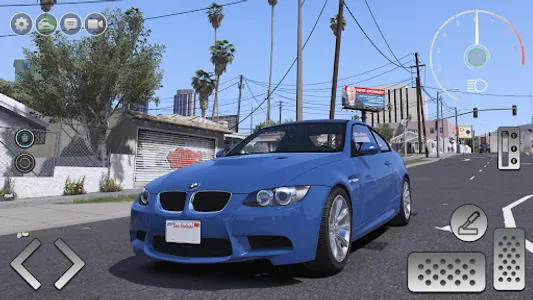 Realistic city speed BMW M3 screenshot 0