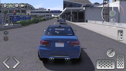 Realistic city speed BMW M3 screenshot 1