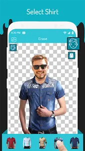 Man Shirt Photo Editor screenshot 5