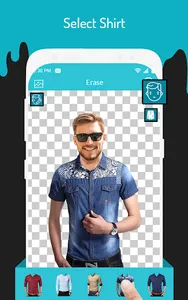 Man Shirt Photo Editor screenshot 9