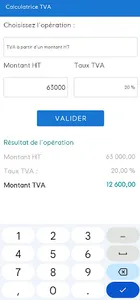 Calculatrice TVA - TVA inveré screenshot 0