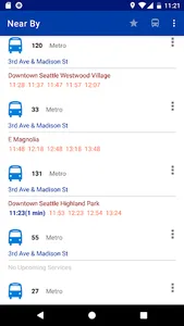 Transit Schedules in Seattle screenshot 6