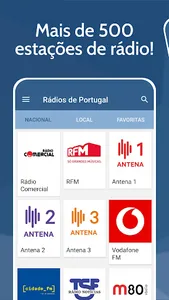 Radios de Portugal - Online FM screenshot 1