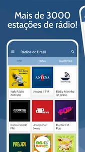 Radios do Brasil FM ao Vivo screenshot 1