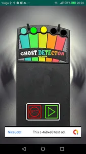 Ghost detector screenshot 2