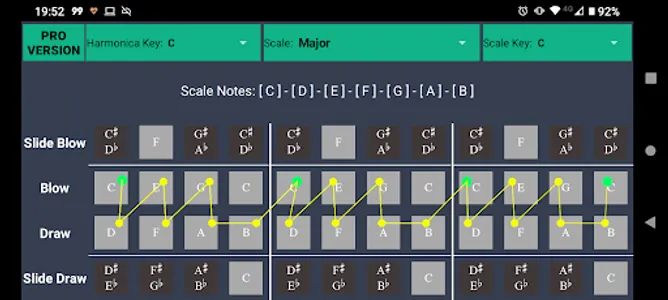 Chromatic Harmonica screenshot 2