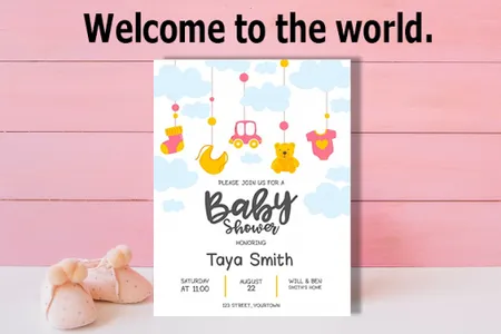 Baby Shower Invitation Maker screenshot 15