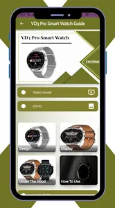 VD3 Pro Smart Watch Guide screenshot 5