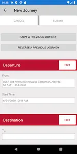 Weatherford Journey Management screenshot 1