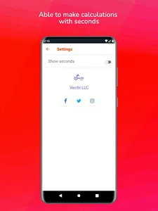 Time { + - x ÷ } screenshot 4