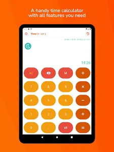 Time { + - x ÷ } screenshot 5