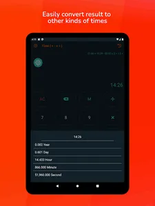 Time { + - x ÷ } screenshot 7