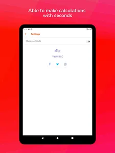 Time { + - x ÷ } screenshot 9
