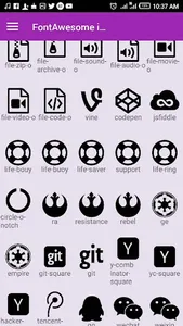 Vector Icons screenshot 1