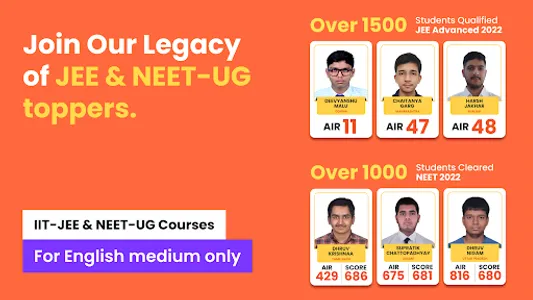 JEE & NEET Prep - English Only screenshot 0