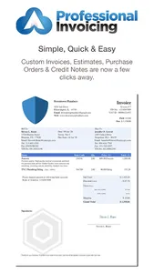 Professional Invoicing - Billi screenshot 0