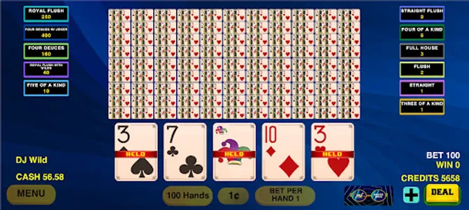 Deuces Wild Multi VideoPoker screenshot 3