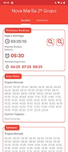 Horário dos Ônibus em Marília screenshot 0