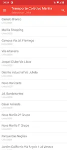 Horário dos Ônibus em Marília screenshot 1