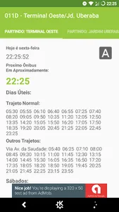 Ônibus Uberaba - Horários do T screenshot 1