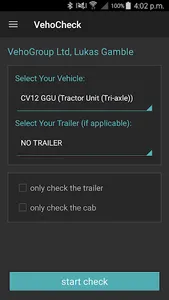 Vehocheck screenshot 1