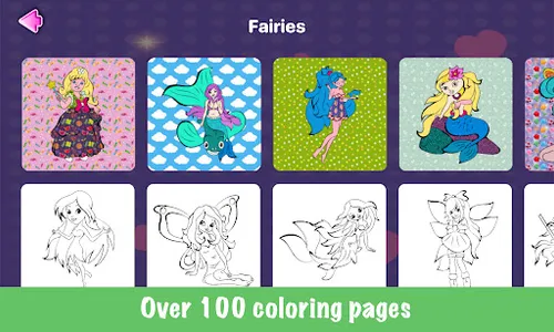 Coloring Books for Girl screenshot 2