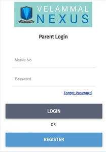 Velammal Nexus Parent Portal screenshot 1