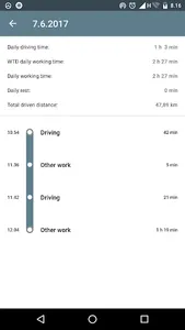 Tachograph screenshot 6