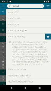 Automotive A-Z screenshot 2