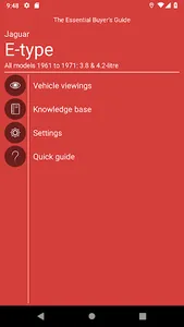 Jaguar E-type screenshot 0