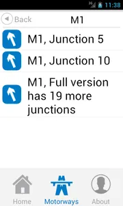 Motorway Walks and Breaks Lite screenshot 2