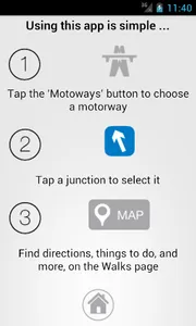 Motorway Walks and Breaks Lite screenshot 5