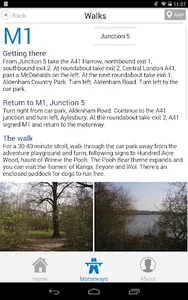 Motorway Walks and Breaks Lite screenshot 9