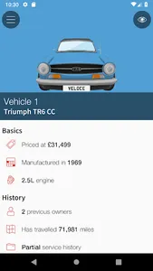 Triumph TR6 screenshot 1