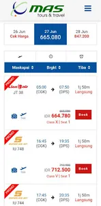 Mas Travel screenshot 1