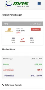 Mas Travel screenshot 2