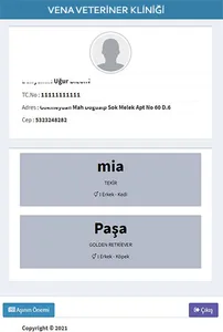 Vena Veteriner Kliniği screenshot 1