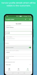 Localite Seller - Online shopp screenshot 1