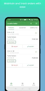 Localite Seller - Online shopp screenshot 2